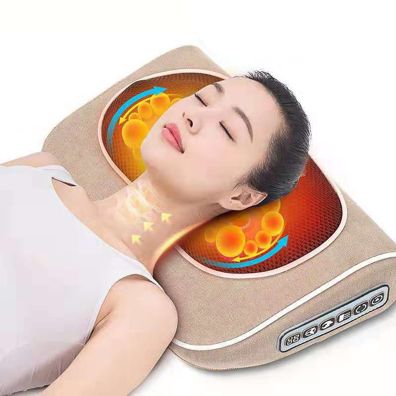 Cervical Spine Massager Pillow Neck Pain Relief & Relaxation Device