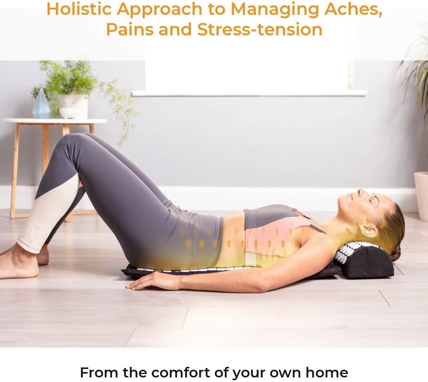 New Premium Acupressure Shakti Massage Mat & Pillow Set Fitness Yoga Massage Mat