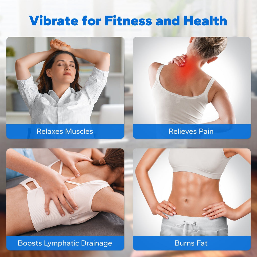 Vibration Plate Exercise Machine — Quiet Home Body Shaper