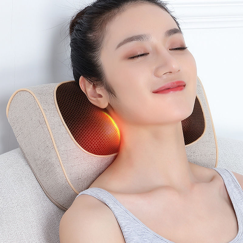 Cervical Spine Massager Pillow Neck Pain Relief & Relaxation Device