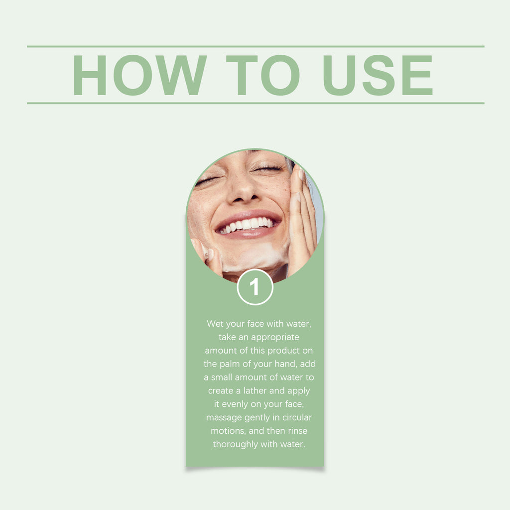 OUHOE Cleanser, Gently Cleanser Facial Skin Hydrating And Hydrating Refreshing Daily Skincare Beauty Cleanser