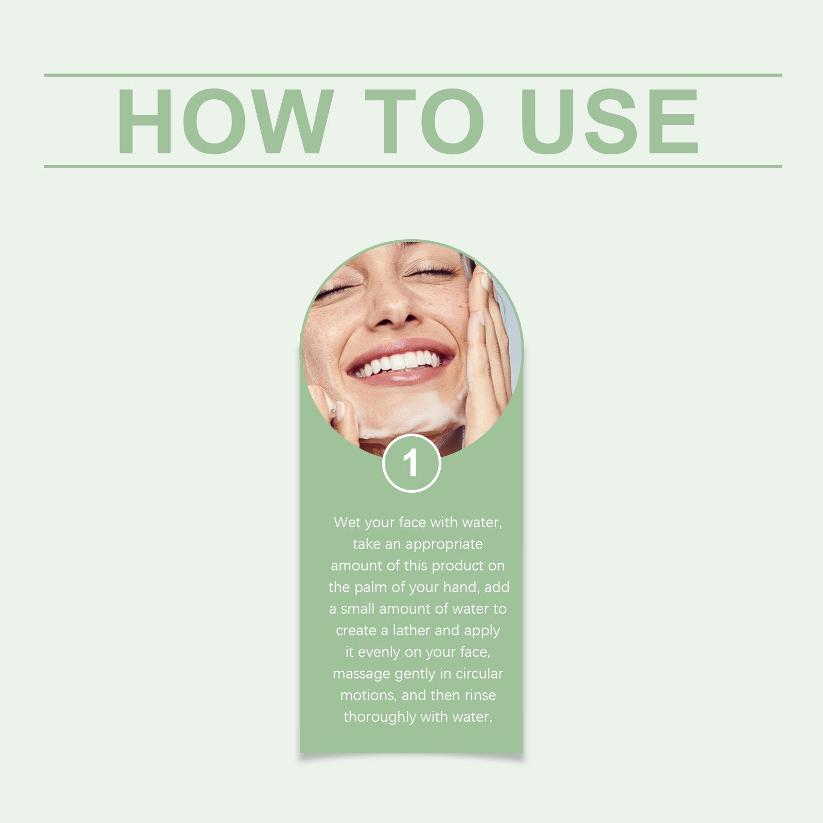 OUHOE Cleanser, Gently Cleanser Facial Skin Hydrating And Hydrating Refreshing Daily Skincare Beauty Cleanser